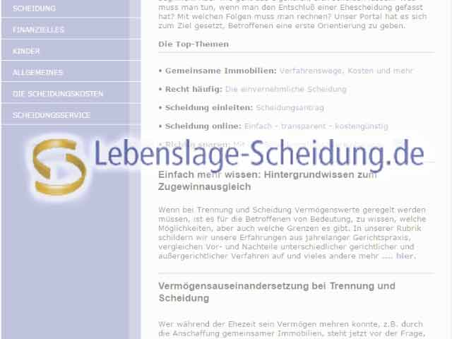 Lebenslage-Scheidung.de